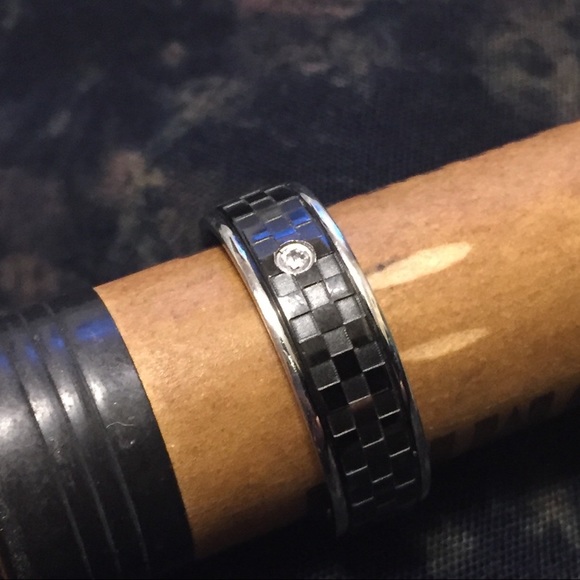 RSC 316 Stainless Steel Wedding band - Picture 2 of 4